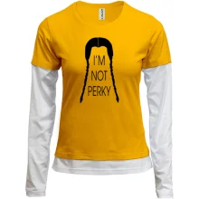 Комбинированный лонгслив I`m not Perky